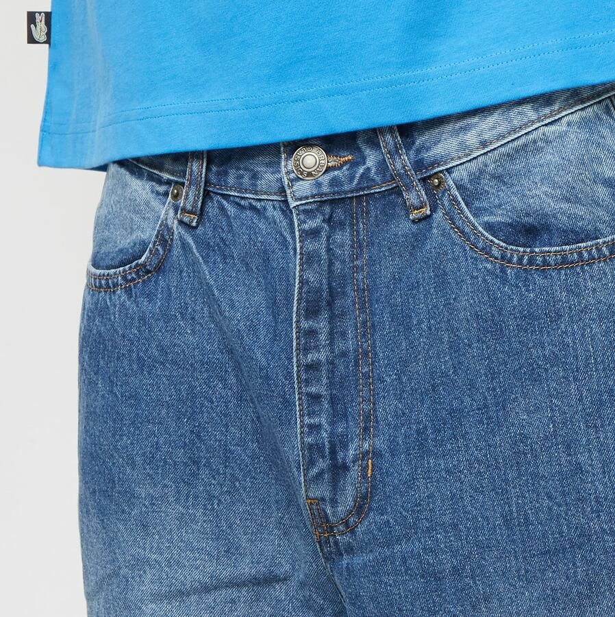 Urban Classics 90 s Jeans Spijkerbroeken Kleding middeepblue maat: 34 beschikbare maaten:30 32 34 36 - Foto 2