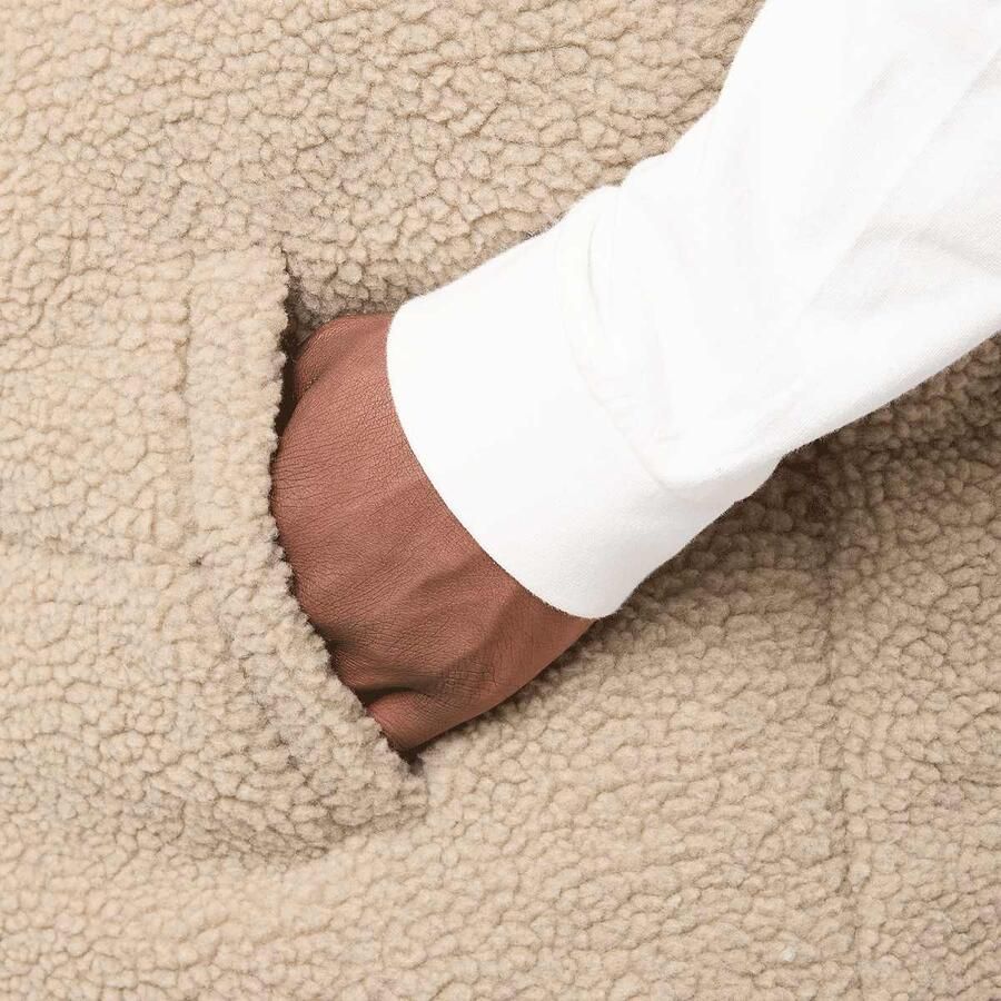 Urban Classics Basic Teddy Puffer Vest Men Bodywarmers beige Maat XXL Kleding - Foto 2