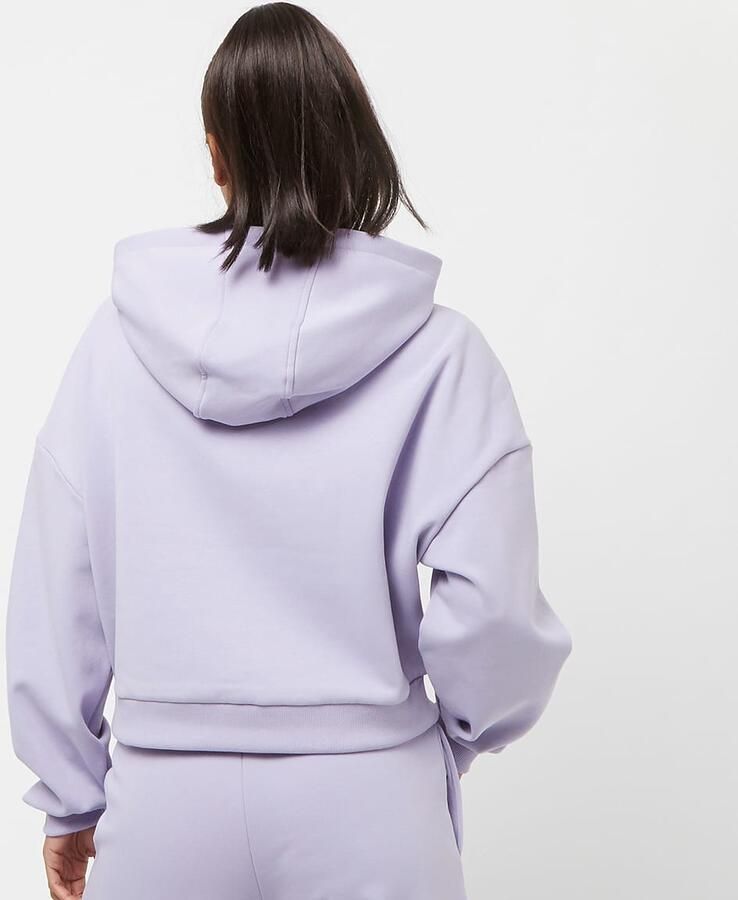 Urban Classics Cozy Short Zip Hoody Hooded vesten Kleding lila maat: XS beschikbare maaten:XS S M L XL - Foto 2