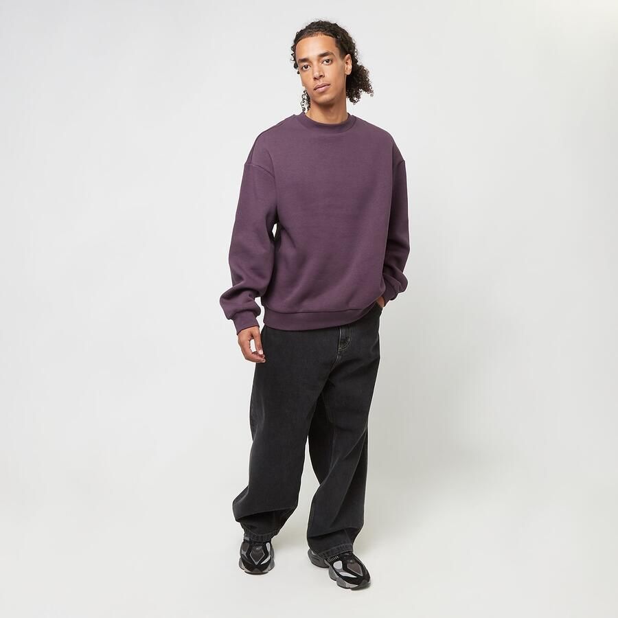 Urban Classics Fluffy Crewneck berylblue Hoodies & Sweaters roze Maat S Kleding - Foto 2