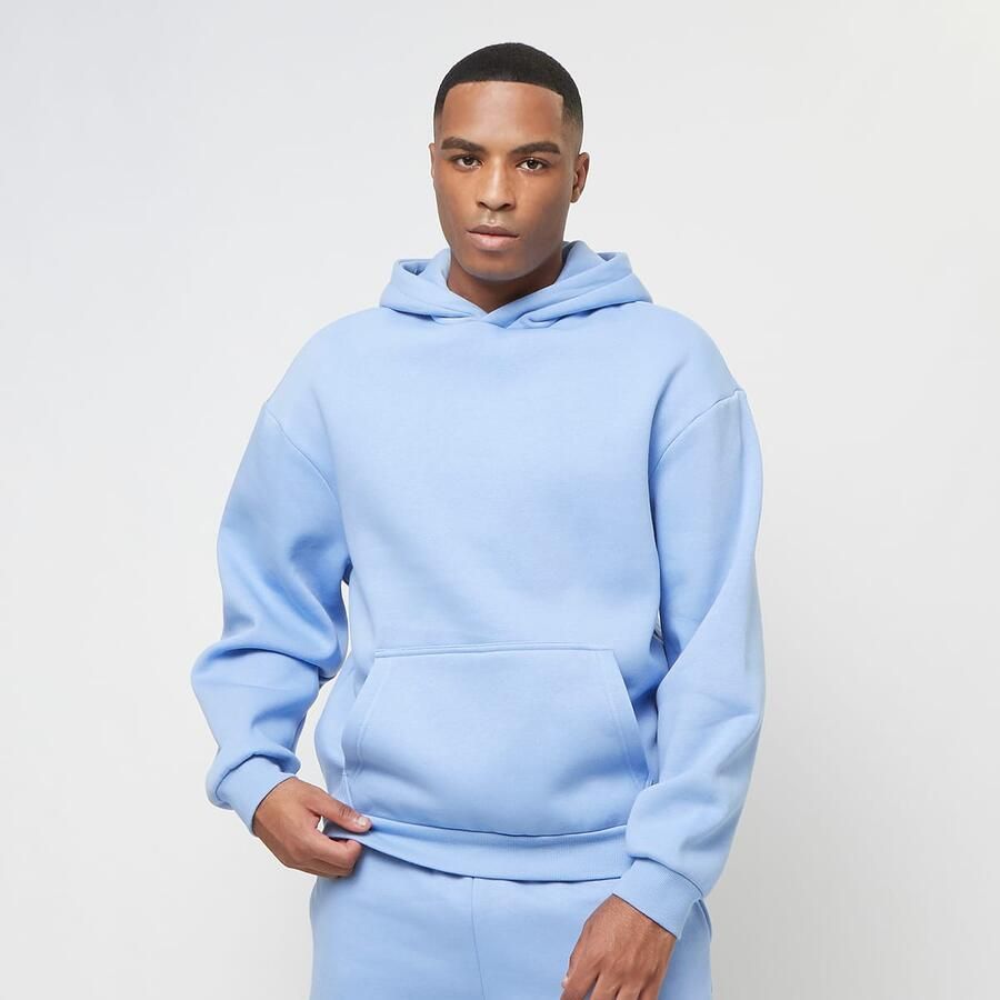 Urban Classics Fluffy Hoody Men Hoodies & Sweaters blauw Maat XXL Kleding - Foto 5