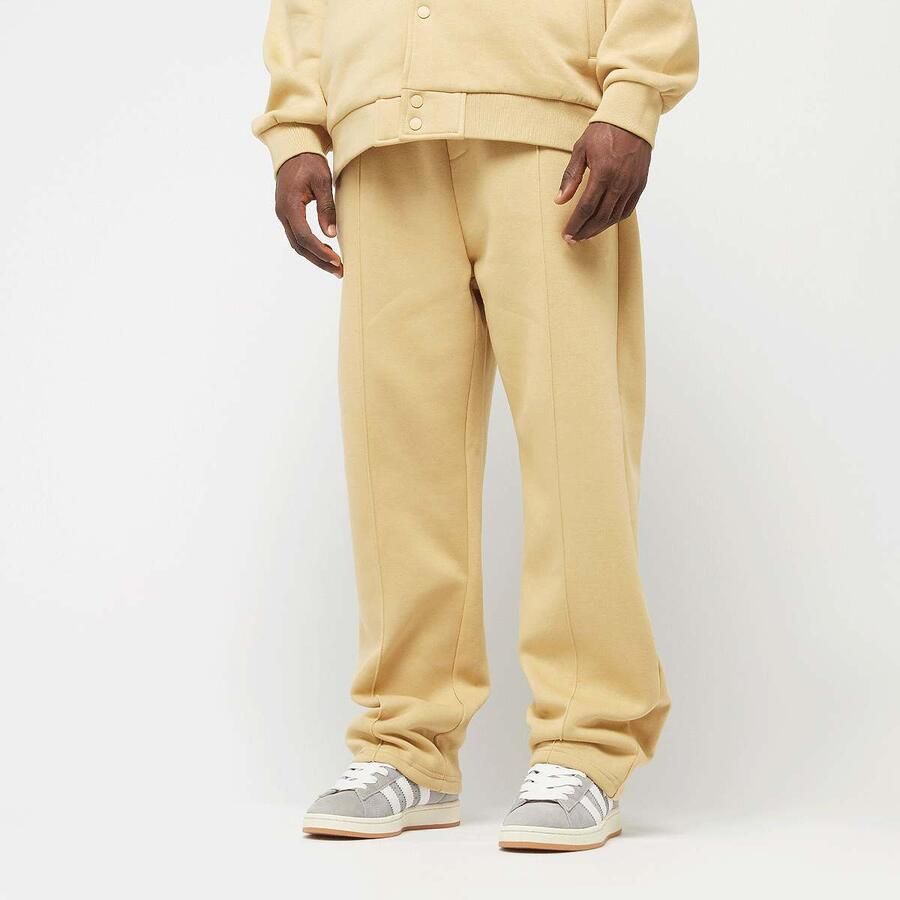 Urban Classics Fluffy Pintuck Trackpants Men Trainingsbroeken beige Maat XXL Kleding - Foto 3