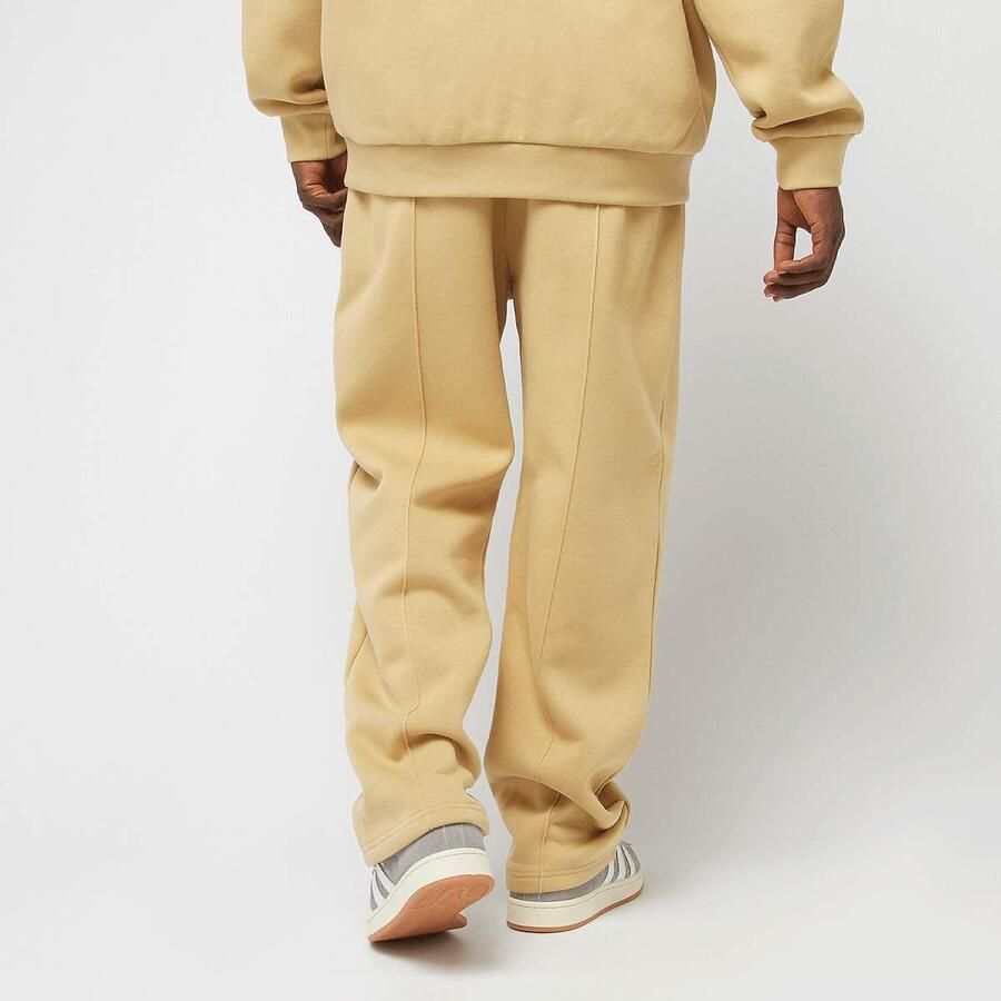 Urban Classics Fluffy Pintuck Trackpants Men Trainingsbroeken beige Maat XXL Kleding