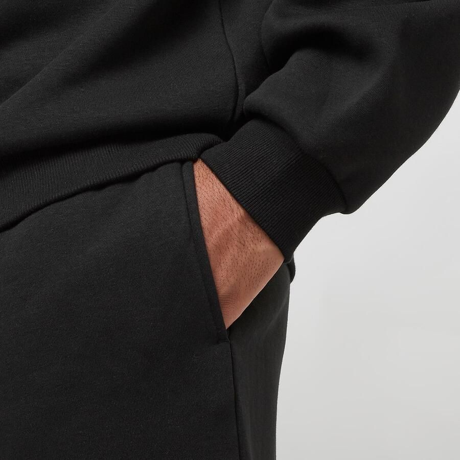 Urban Classics Fluffy Sweatpants Men Trainingsbroeken zwart Maat XXL Kleding