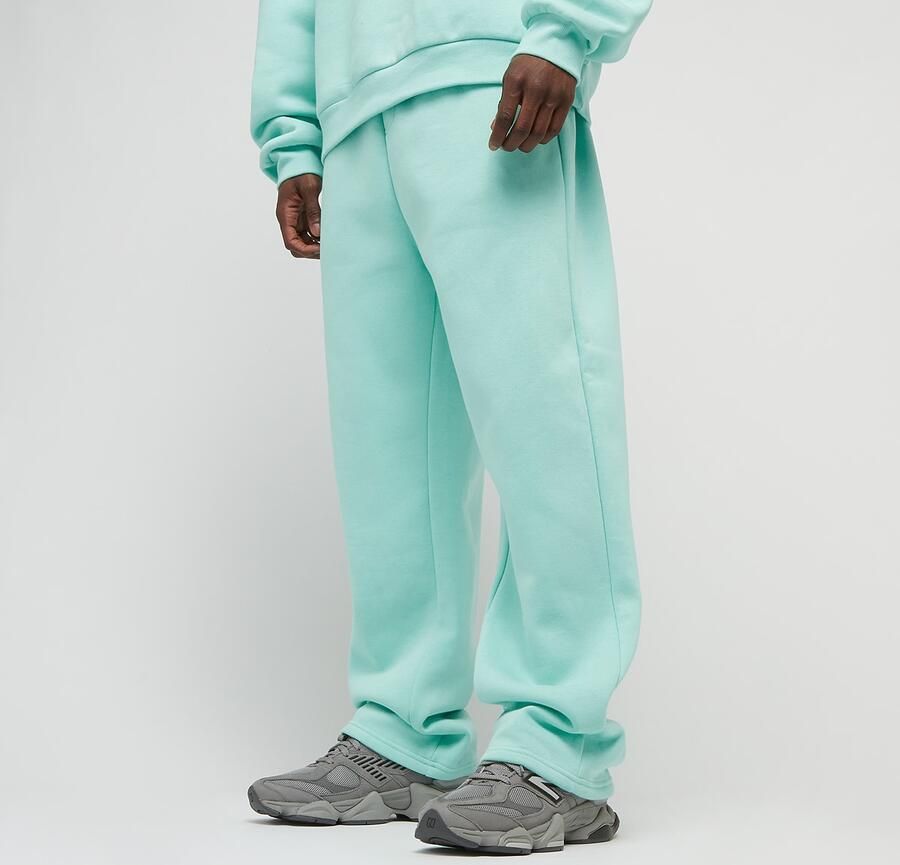 Urban Classics Fluffy Trackpants Men Trainingsbroeken turkoois Maat L Kleding - Foto 3