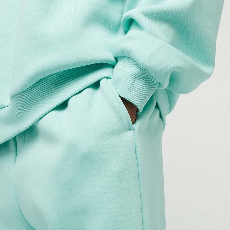 Urban Classics Fluffy Trackpants Men Trainingsbroeken turkoois Maat L Kleding