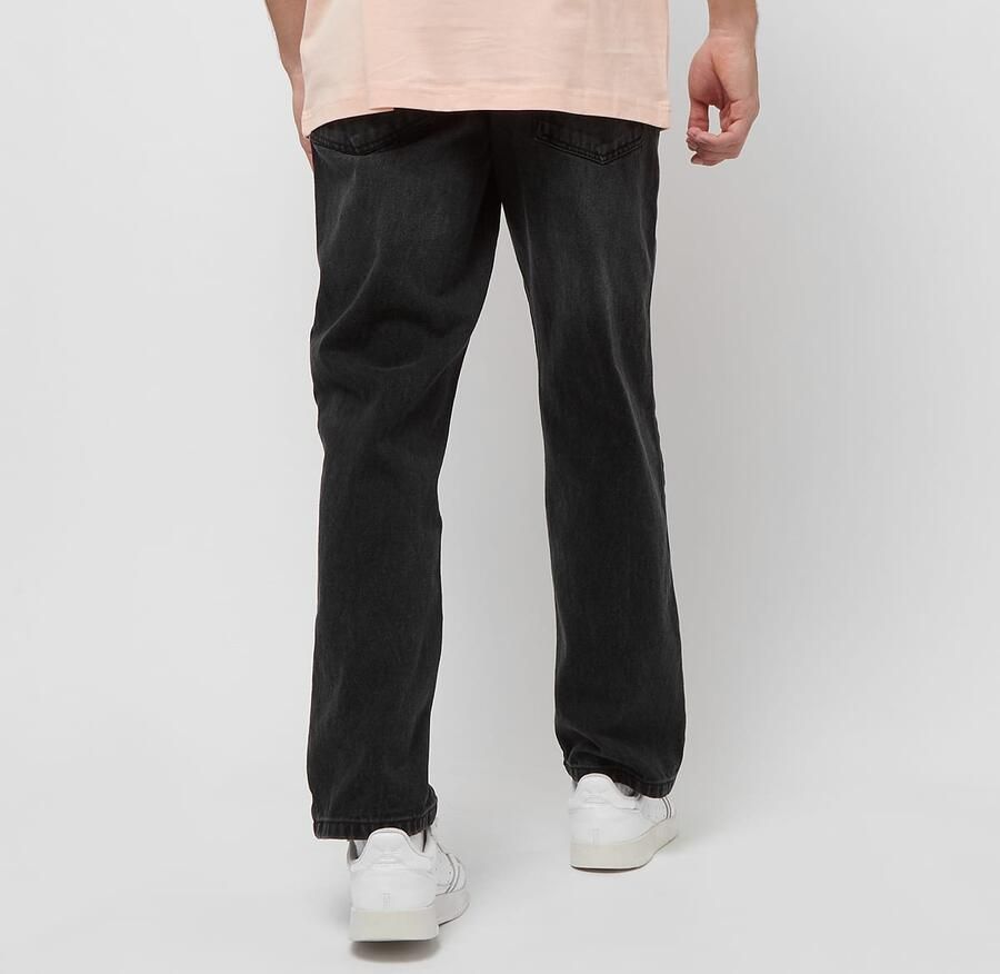 Urban Classics Heavy Ounce Straight Fit Jeans Spijkerbroeken Heren black washed maat: 30 beschikbare maaten:30 32 34 36 38 - Foto 2