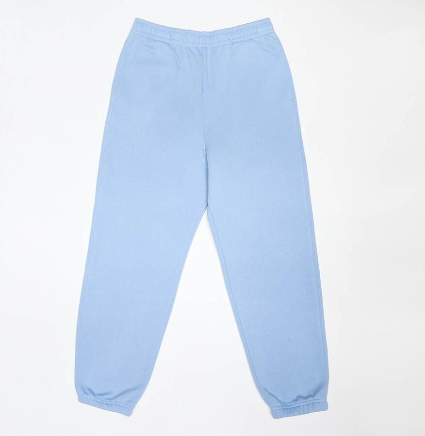 Urban Classics Kids Fluffy Sweatpants Unisex Trainingsbroeken blauw Kleding - Foto 3