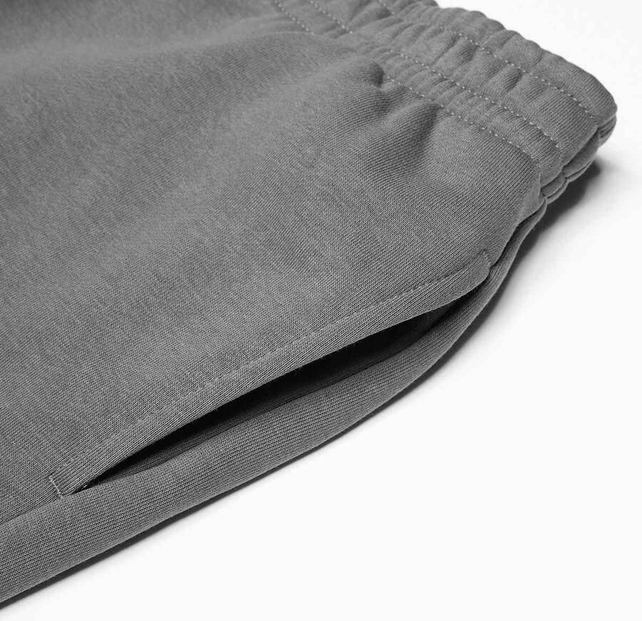 Urban Classics Kids Fluffy Sweatpants Unisex Trainingsbroeken grijs Kleding