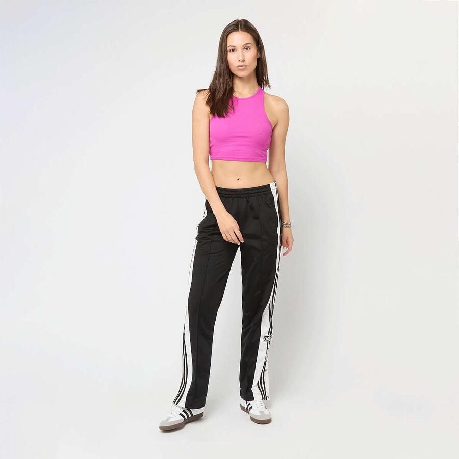 Urban Classics Ladies Cropped Rib Top Women Tops roze Maat XS Kleding - Foto 2