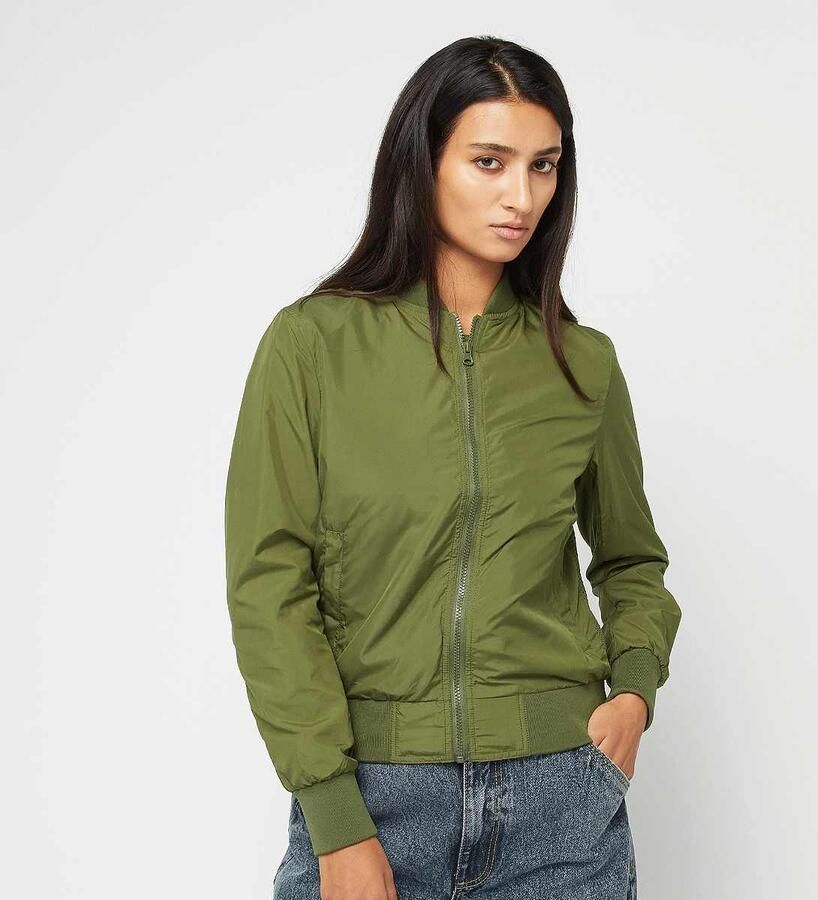 Urban Classics Light Bomber Tussenseizoensjassen Kleding olive maat: L beschikbare maaten:XS S M L - Foto 3