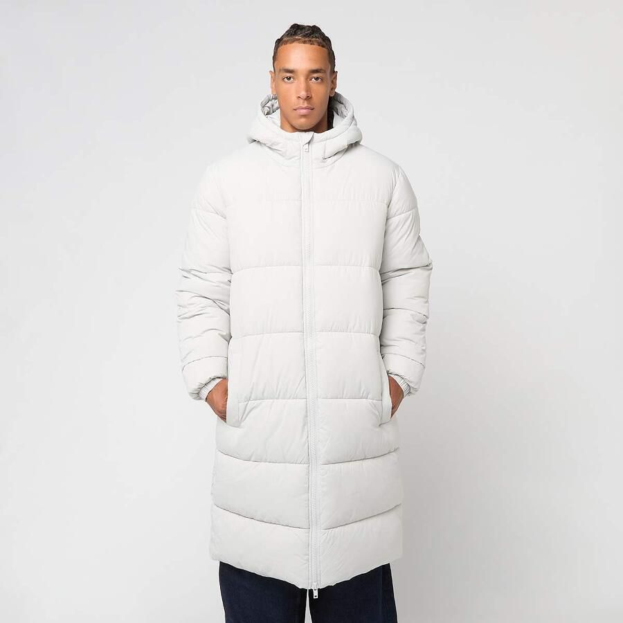 Urban Classics Long Puffer Coat Men jackets grijs Maat XXL Kleding - Foto 3