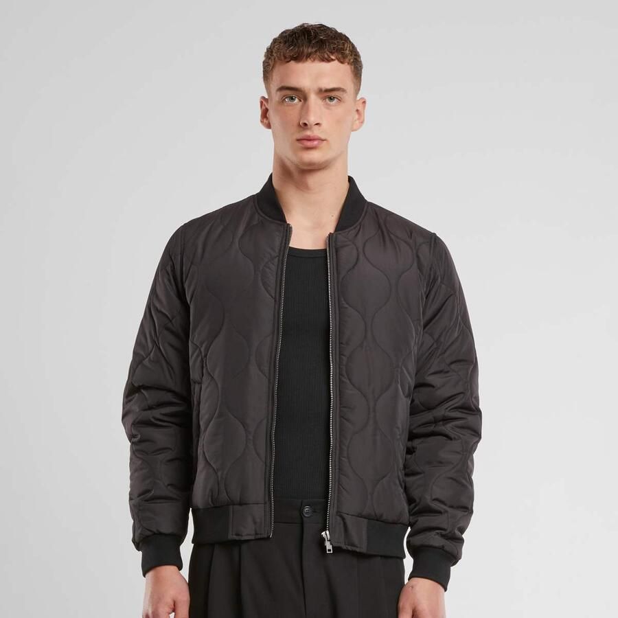 Urban Classics Onion Quilted Bomber Men Bomberjacks zwart Maat XXL Kleding - Foto 3