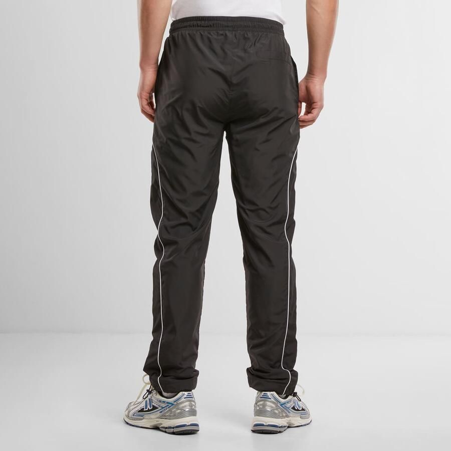 Urban Classics Piped Panel Trackpants Men Trainingsbroeken zwart Maat XXL Kleding - Foto 2