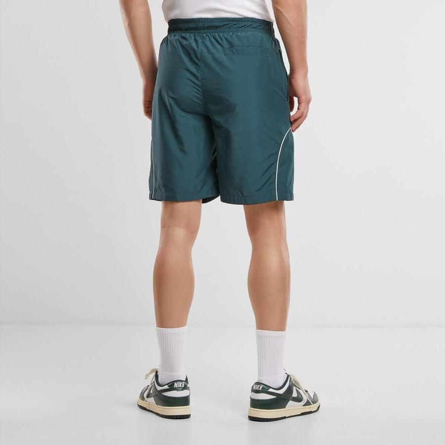 Urban Classics Piped Panel Trackshorts Men Sportshorts groen Maat XXL Kleding