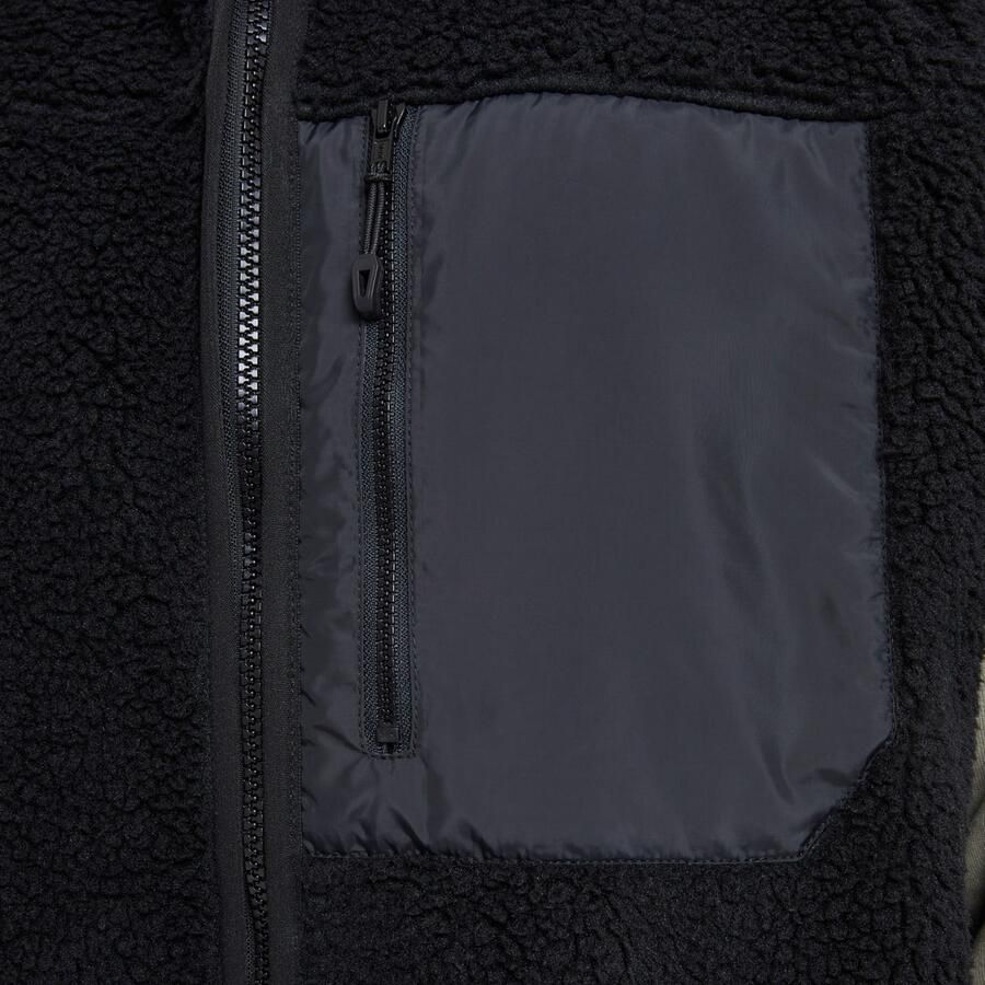 Urban Classics Sherpa Vest black Men Bodywarmers zwart Maat M Kleding - Foto 4