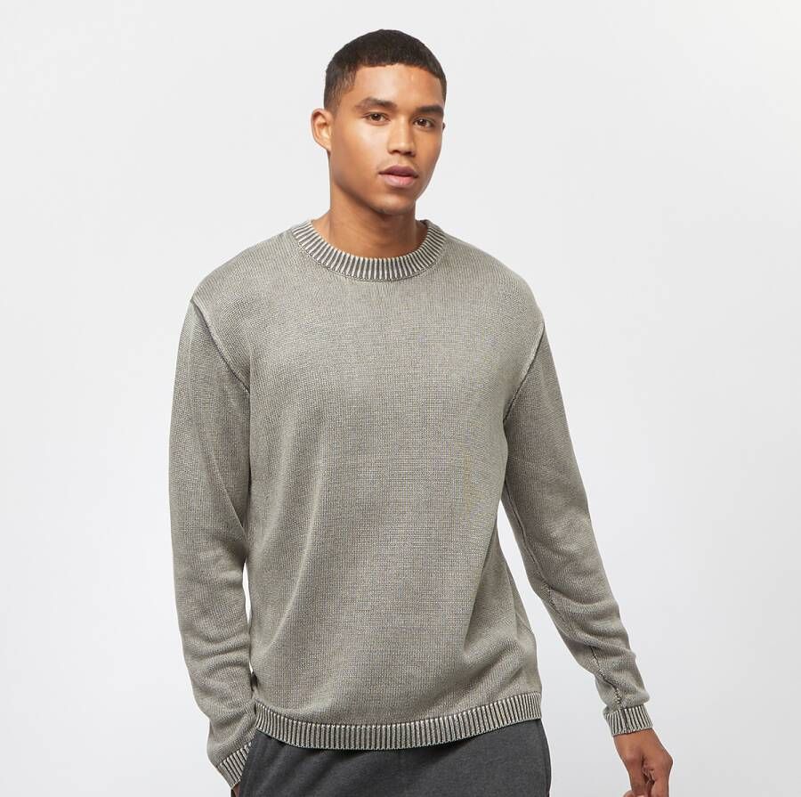 Urban Classics Washed Sweater Sweaters Kleding asphalt maat: L beschikbare maaten:L