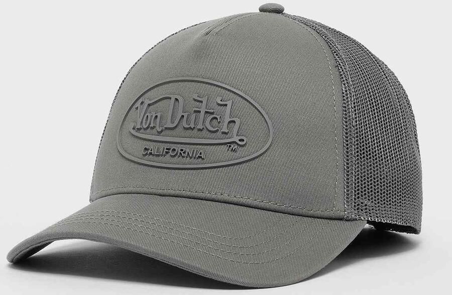 Von Dutch Originals Baseball Cap Unisex Caps grijs Maat ONE SIZE Accessoires - Foto 3