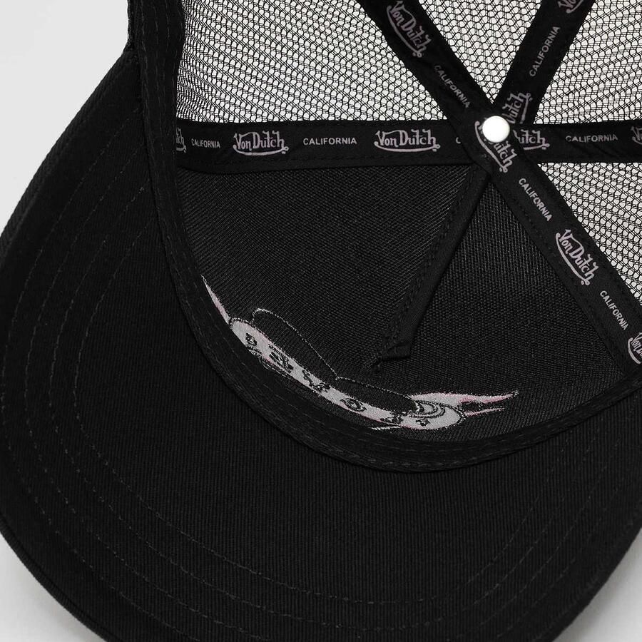 Von Dutch Originals Trucker Cap Wo Caps zwart Maat ONE SIZE Accessoires