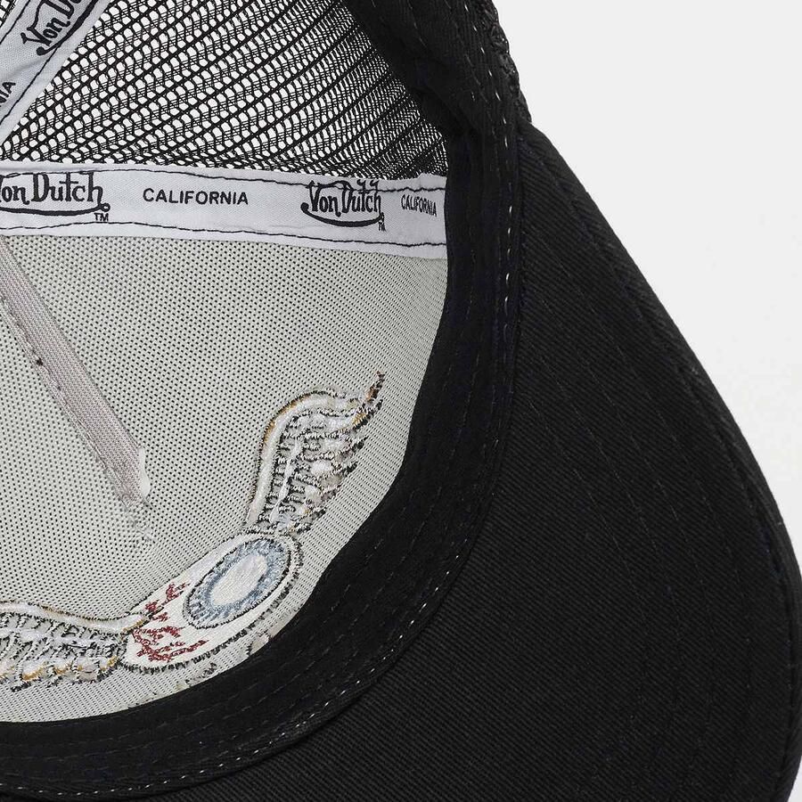 Von Dutch Originals Trucker Flying Eyeball Unisex Caps wit Maat ONE SIZE Accessoires - Foto 2