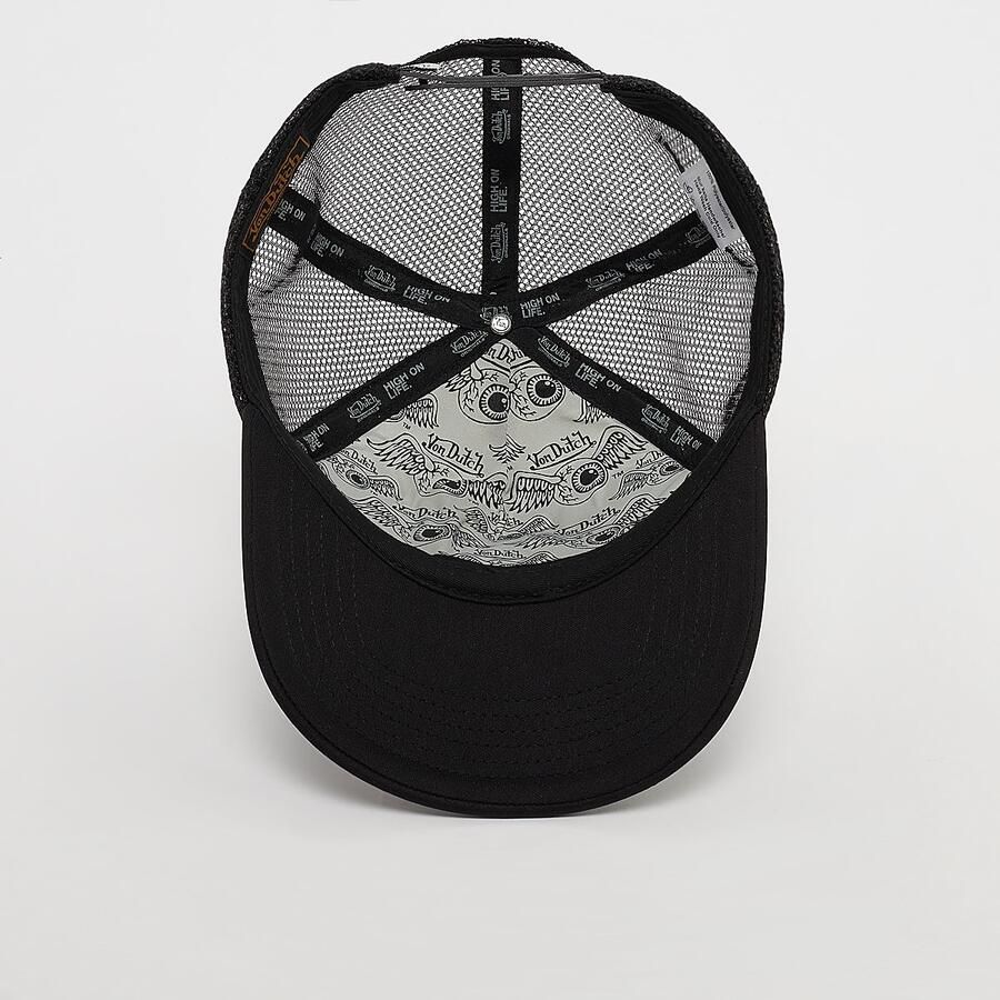 Von Dutch Originals Trucker Foam Flying Eyeball Unisex Caps zwart Maat ONE SIZE Accessoires