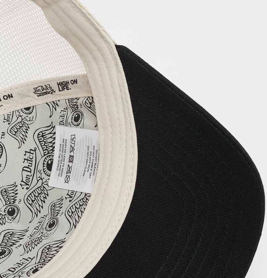 Von Dutch Originals Trucker Newark Unisex Caps beige Maat ONE SIZE Accessoires - Foto 2