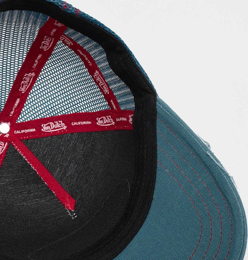 Von Dutch Originals Trucker Unisex Caps wit Maat ONE SIZE Accessoires - Foto 2