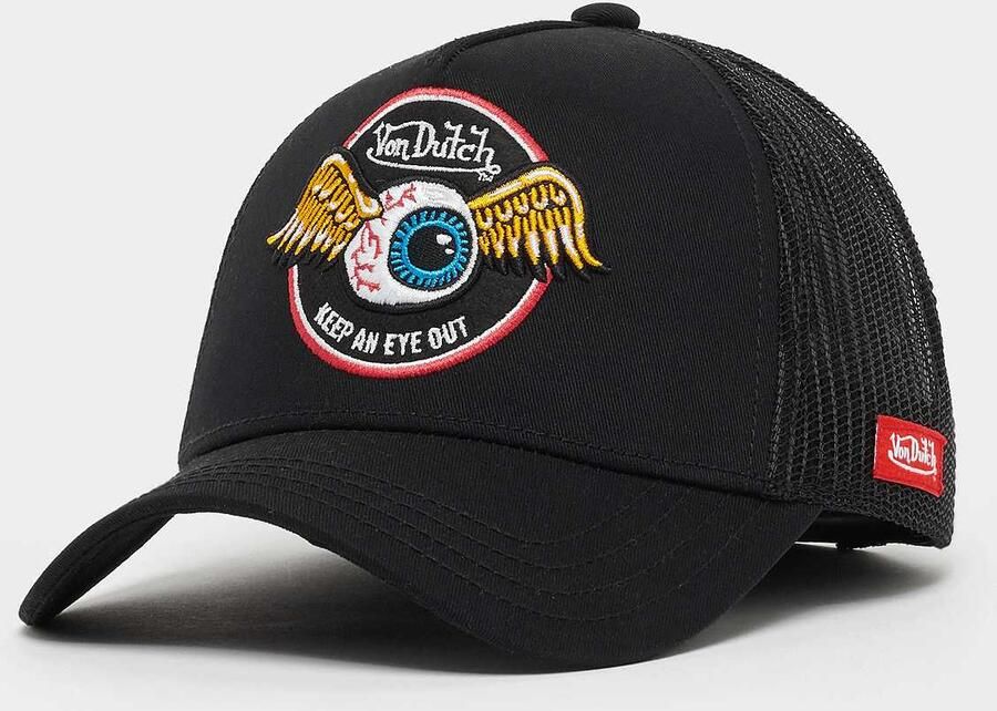 Von Dutch Originals Trucker Unisex Caps zwart Maat ONE SIZE Accessoires - Foto 3
