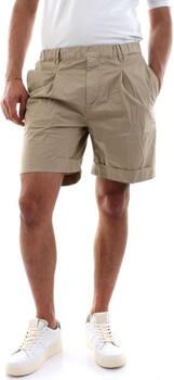 40Weft Tuscan Style Bermuda Shorts Beige Heren