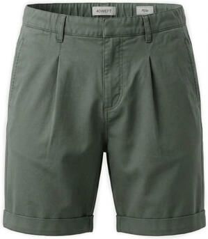 40weft Korte Broek MIKE 2155 DIAGONAL-W893T GREEN