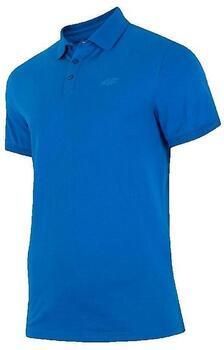 4F Polo Shirt Korte Mouw Polo manches courtes bleu homme