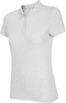 4F T-shirt Korte Mouw NOSH4 TSD007 Biały Melanż