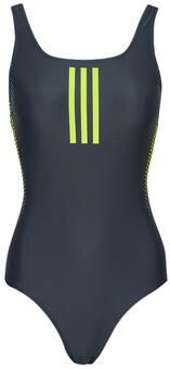 Adidas Badpak 3-Stripes Graphic V-Back Swimsuit