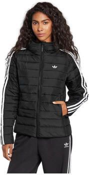 Adidas Originals Zwarte sportjas met capuchon voor dames Black Dames - Foto 3