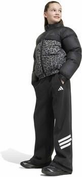 Adidas Sportswear outdoor jas met dierenprint zwart grijs Polyester Capuchon - Foto 4