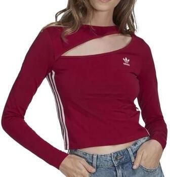 Adidas Originals Cutout Oberteil Longsleeves Kleding legacy burgundy maat: S beschikbare maaten:S XL - Foto 2