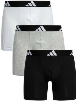 Adidas Sportswear Lange boxershort Active Flex Cotton elastisch logoband sportieve look zonder opening (Set van 3) - Foto 8