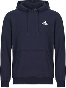 Adidas Blauwe Fleece Hoodie voor Koud Weer Blauw Heren - Foto 3