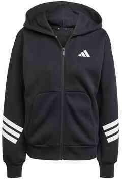 Adidas Zwarte Zip Hoodie Future Icons 3-Stripes Black Dames - Foto 4