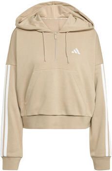 Adidas Capuchon sweaters Sweat à capuche Essentials 3-Stripes beige