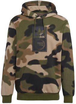 Adidas Capuchon sweaters Vêtement Camo Allover Print 100% coton