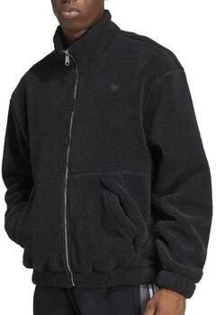 Adidas Originals Premium Essentials Full Zip Sherpa Fleece Black- Heren Black