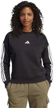 Adidas Sportswear Sweatshirt met labelstitching en ronde hals