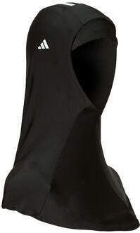 Adidas 3-Stripes Swim Hijab Zwart- Dames Zwart - Foto 3