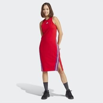 Adidas Sportswear Shirtjurk W FI 3S DRESS (1-delig)