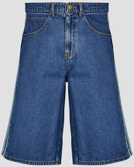 Adidas Originals Firebird Denim Shorts Blauw- Heren Blauw - Foto 8