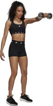 Adidas Training Korte tight fit broek met labelstitching - Foto 4