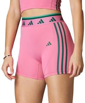 Adidas Hyperglam 5-inch Color Pop Korte Legging Roze- Dames Roze