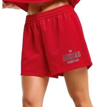 Adidas Originals Varsity Mesh Shorts Red- Dames Red