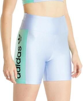 Adidas Hoge Glans Fietsbroek Blauwe Dageraad Blue Heren